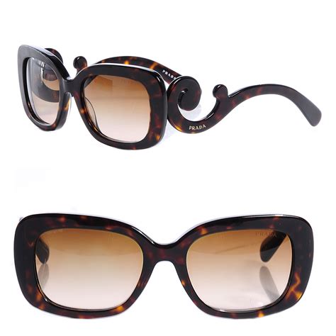 prada baroque black sunglasses|prada baroque sunglasses tortoiseshell.